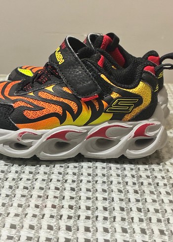 Skechers Renkli Erkek Çocuk Spor Ayakkabı Velcro - Görsel 3