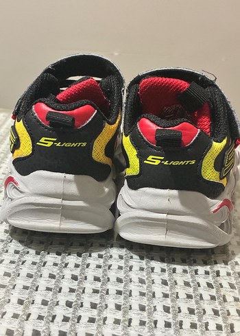 Skechers Renkli Erkek Çocuk Spor Ayakkabı Velcro - Görsel 4