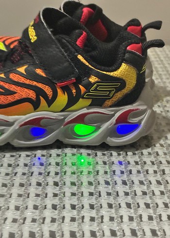 Skechers Renkli Erkek Çocuk Spor Ayakkabı Velcro - Görsel 2