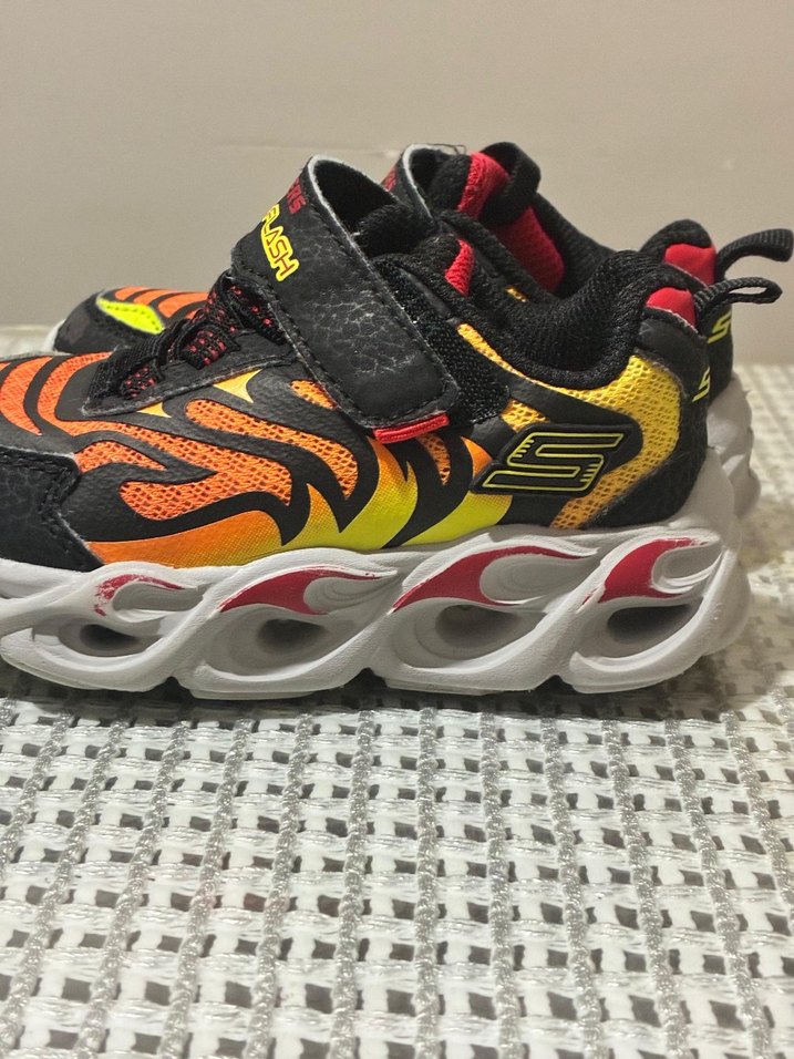 Skechers Renkli Erkek Çocuk Spor Ayakkabı Velcro - Görsel 3