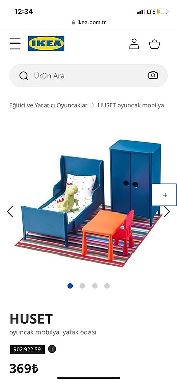 Ikea oyuncak yatak odası