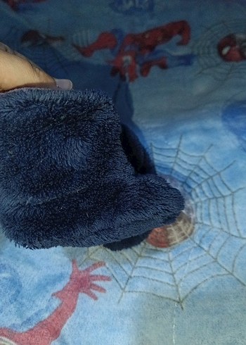 16 Beden bebek kürklü panduf