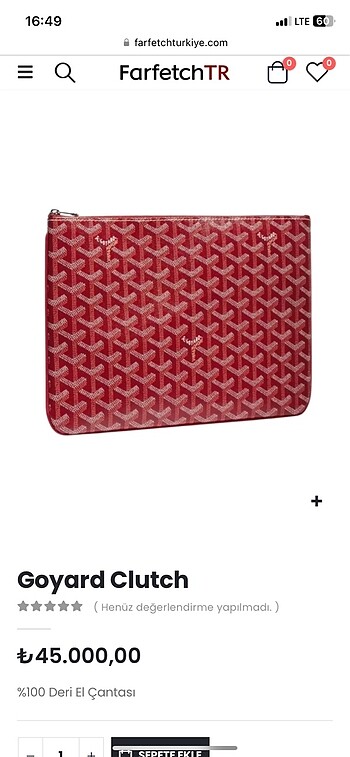 Maison goyard klaç orta boy | Gardrops