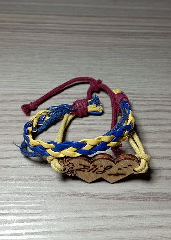 Lazer Yazılı Ayarlanabilir Bileklik - Görsel 2