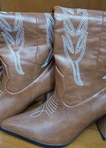 Nakışlı Kovboy Çizme - Görsel 2