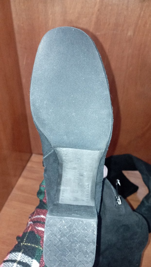 Süet Stiletto Dizüstü Bot - Görsel 4