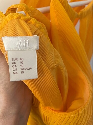 H&M H&M şifon elbise