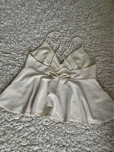 Pull and Bear Pullu and bear mini üst top