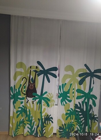 Ikea çocuk odası perdesi