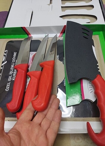KURBAN SETİ KURBAN BIÇAĞI MUTFAK BIÇAĞI  - Görsel 5
