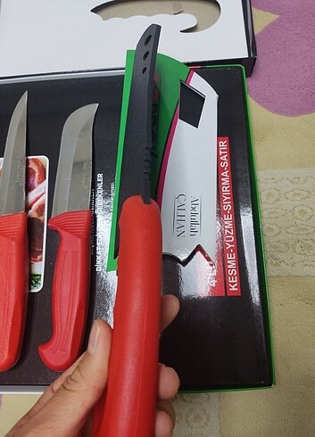 KURBAN SETİ KURBAN BIÇAĞI MUTFAK BIÇAĞI  - Görsel 11