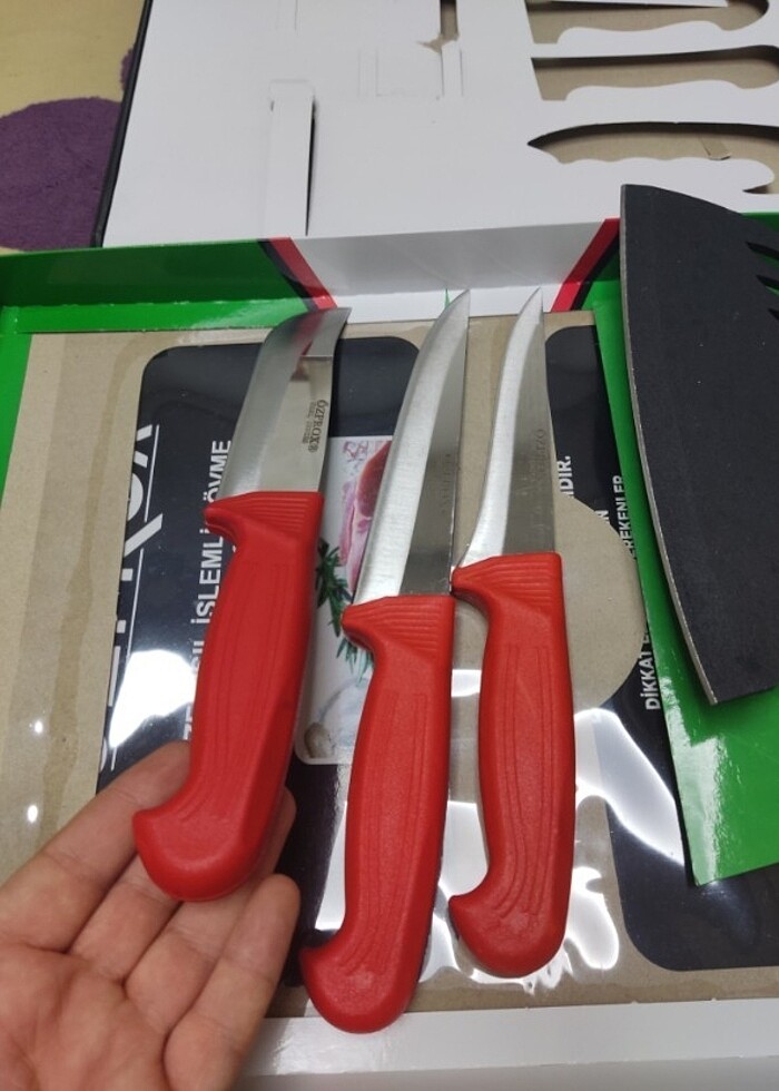 KURBAN SETİ KURBAN BIÇAĞI MUTFAK BIÇAĞI  - Görsel 4