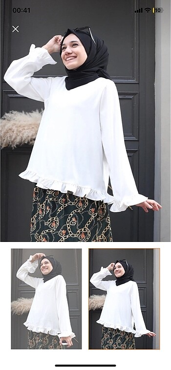 PİLE DETAYLI GÖMLEK - Görsel 2