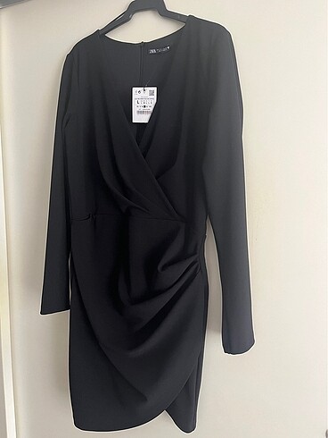 Zara ZARA L BEDEN ETİKETLİ ELBİSE