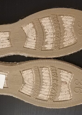 Zara Yazlık Espadril ayakkabı