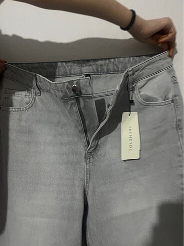 Trendyol & Milla Gri kot pantolon