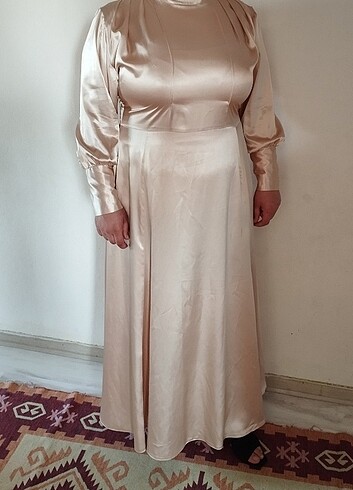 Diğer Pamuk saten abiye
