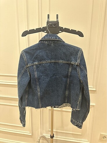 s Beden Zara Cropped kot ceket.