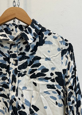 Gri Bağlama Desenli Erkek Pijama Takımı - Görsel 2