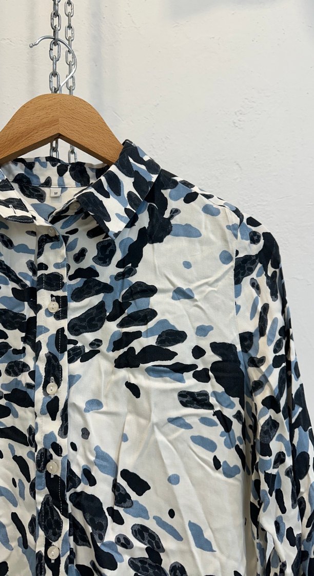 Gri Bağlama Desenli Erkek Pijama Takımı - Görsel 2