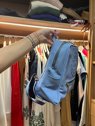 Versace mavi sırt çantası - Görsel 2