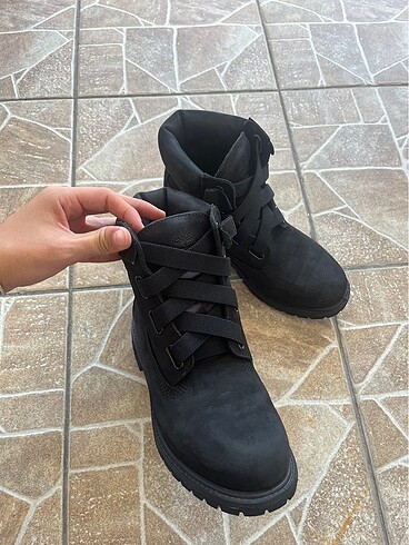 Timberland siyah kadın bot
