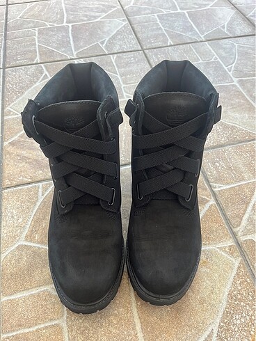 Timberland siyah kadın bot - Görsel 6