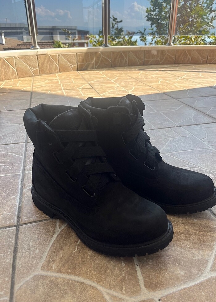 Timberland siyah kadın bot - Görsel 2