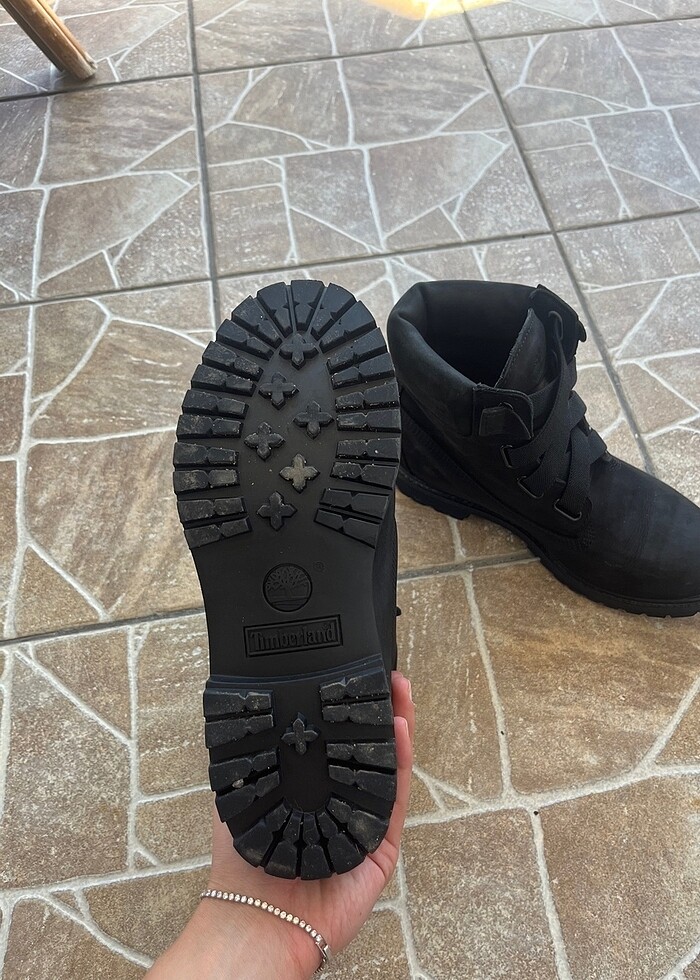 Timberland siyah kadın bot - Görsel 5