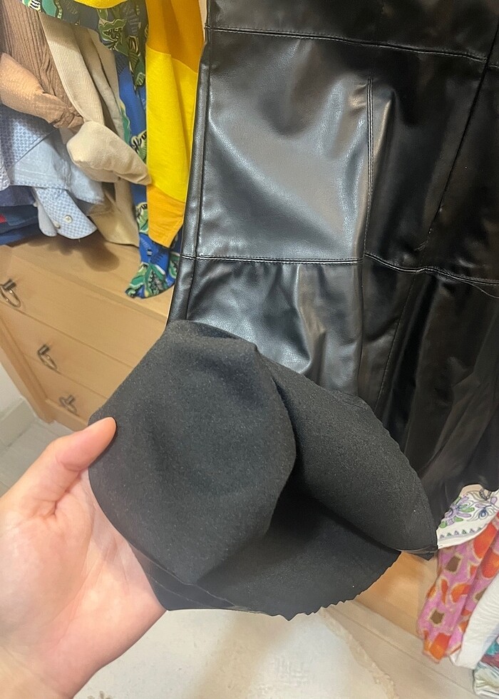 Deri elbise - Görsel 4