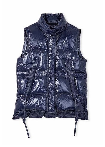 İpekyol Lacivert Parlak Şişme Yelek - Görsel 3