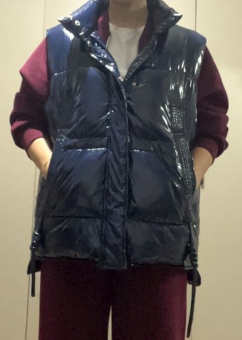 İpekyol Lacivert Parlak Şişme Yelek - Görsel 8