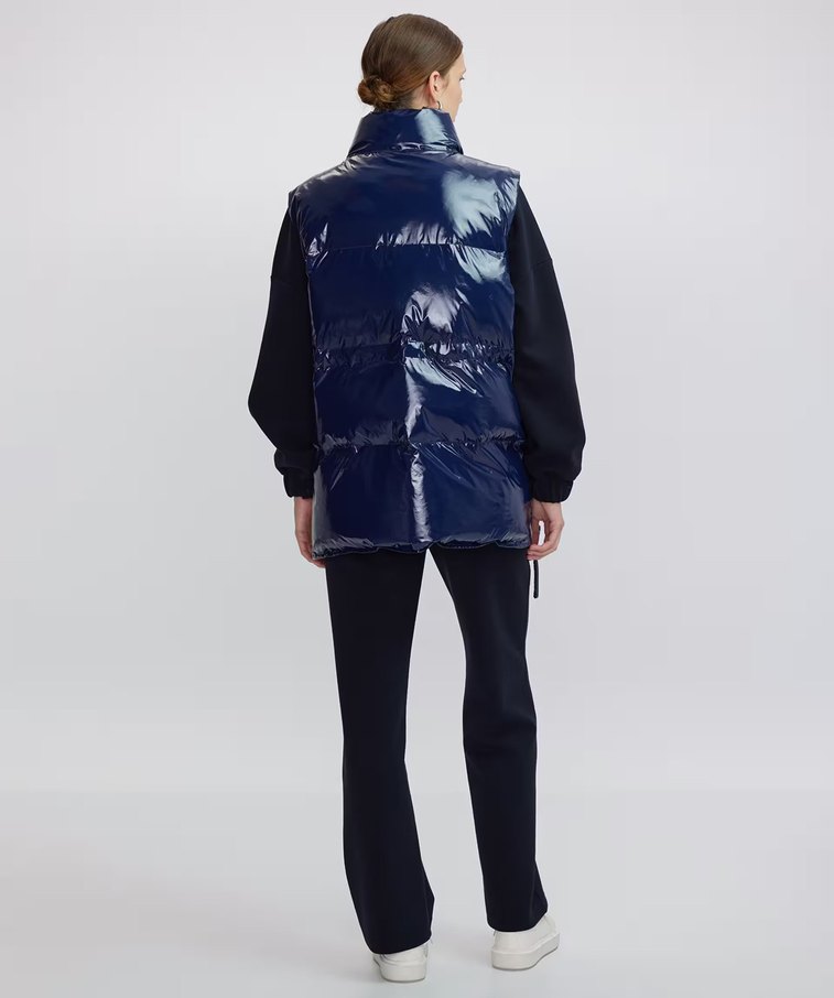 İpekyol Lacivert Parlak Şişme Yelek - Görsel 2