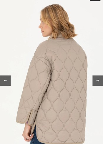 Polo Kadın Mont Bej - Görsel 3