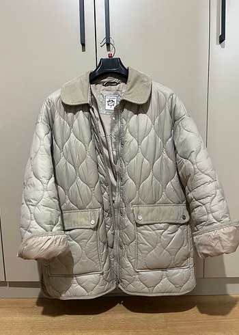 Polo Kadın Mont Bej - Görsel 5