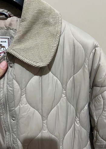 Polo Kadın Mont Bej - Görsel 8