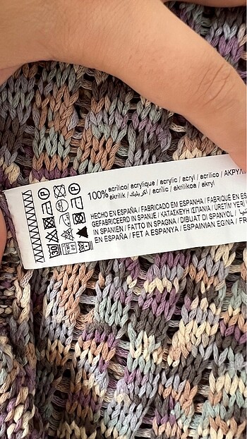 l Beden çeşitli Renk Pull & Bear uzun örme elbise