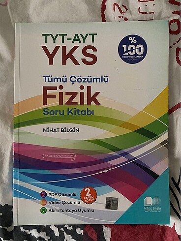 Nihat Bilgin Tyt-Ayt Fizik Test Kitabı