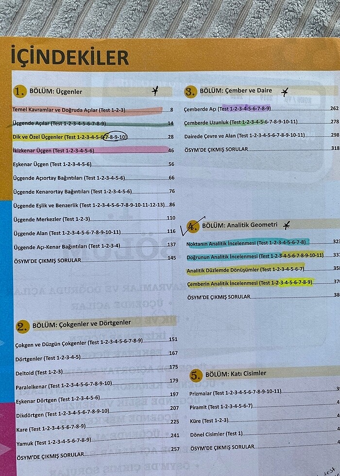 Orijinal Tyt Ayt Geometri Soru Bankası - Görsel 2