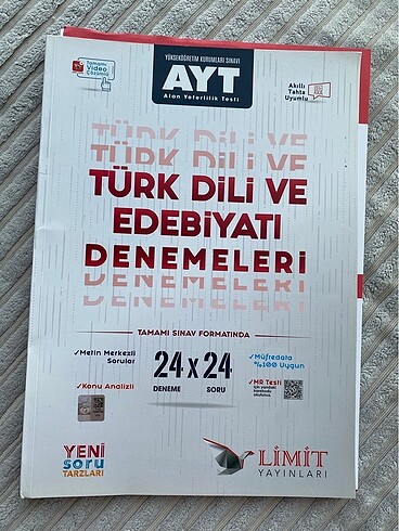 Limit Ayt edebiyat denemeleri