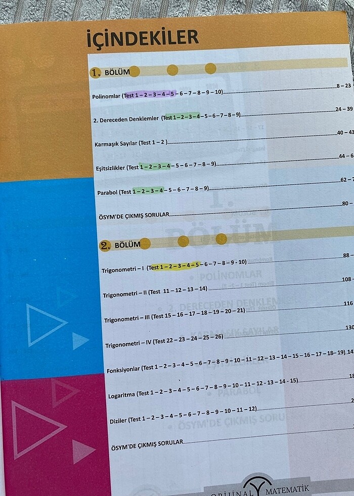 Orijinal Ayt Matematik soru bankası - Görsel 2