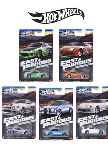 Hot wheels Brian set