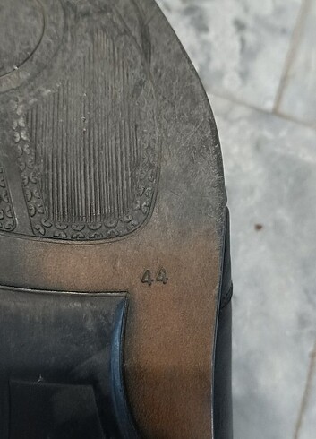44 Beden siyah Renk Erkek deri ayakkabı