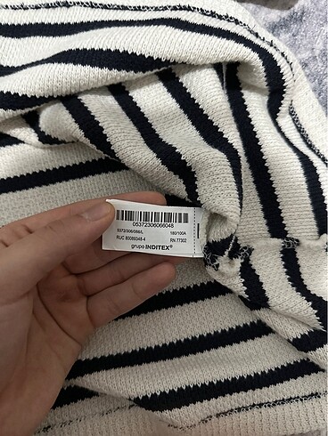 ZARA Çizgili Polo Yaka - Görsel 5