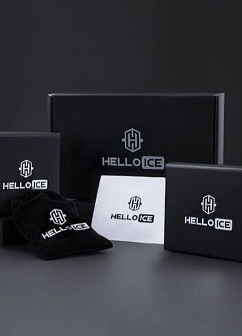 Diğer Helloice zirkon taşlı mor haç kolye