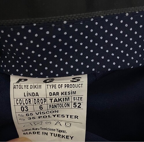 Takım elbise lacivert - Görsel 5