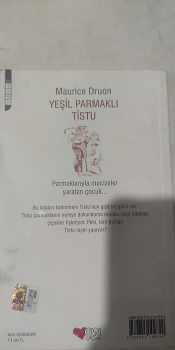 Yeşil Parmaklı Tistu - Maurice Druon