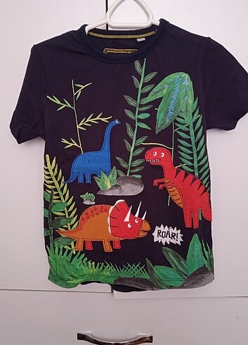 Bluezoo marka 2-3 yaş dinozor tişört