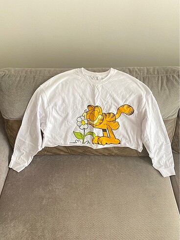 Garfield crop sweatshirt