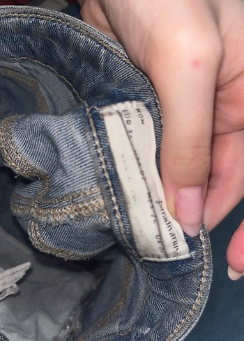 Tokalı Mavi Kadın Denim Şort - Görsel 6